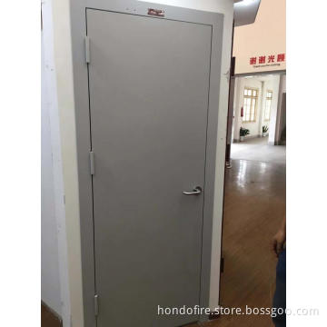 Steel wood heat insulation fire door